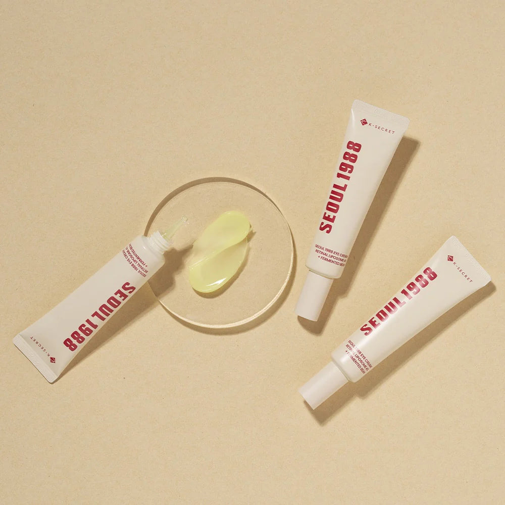 SEOUL 1988 Crème pour les yeux : Liposome rétinien 4% + haricot fermenté