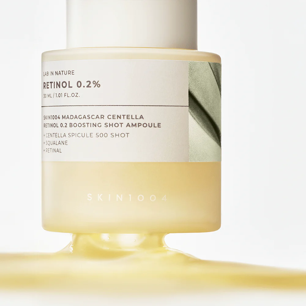 SKIN1004 Madagascar Centella Retinol 0.2% Boosting Shot Ampoule – 30 ml